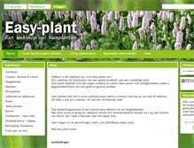 Tablet Screenshot of easy-plant.com